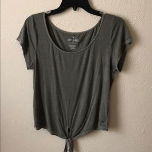 Olive green top from American eagle